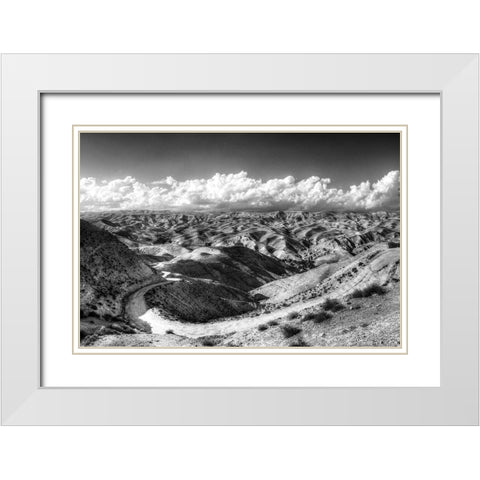 Untitled White Modern Wood Framed Art Print with Double Matting by Pietro Pietrasiuk, Pawel