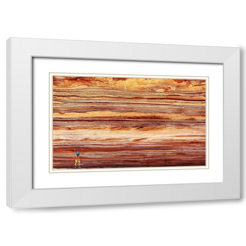 Kalbarri-Western Australia White Modern Wood Framed Art Print with Double Matting by Salgado Gispert, Gloria