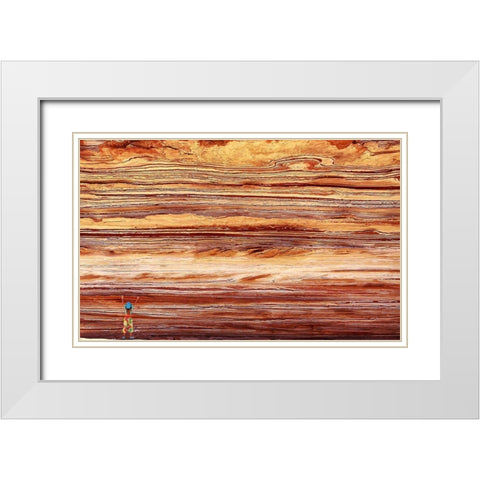 Kalbarri-Western Australia White Modern Wood Framed Art Print with Double Matting by Salgado Gispert, Gloria