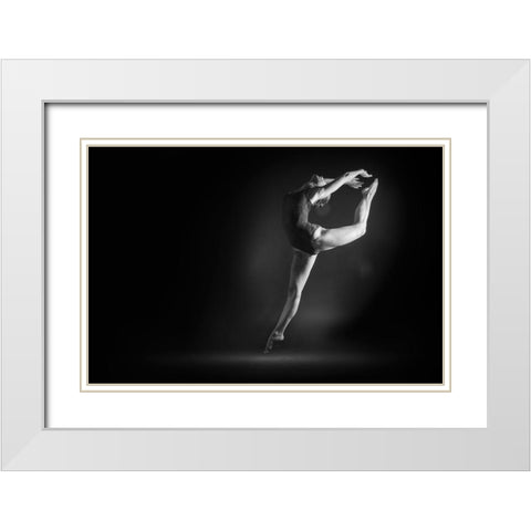 Tom White Modern Wood Framed Art Print with Double Matting by Nissim, Elad