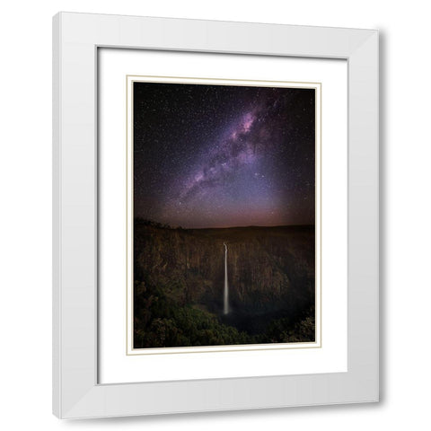 Soul Vacation Ii White Modern Wood Framed Art Print with Double Matting by Harrison-Hill, Tracey