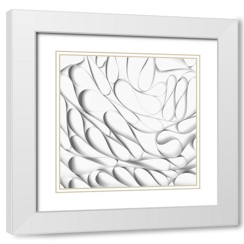 Qsq White Modern Wood Framed Art Print with Double Matting by Cincibus, Zbynek