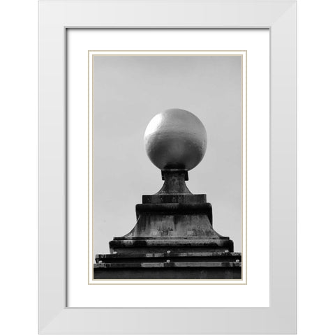 Architectural Detail, Blenheim Palace White Modern Wood Framed Art Print with Double Matting by Blue, Cyril