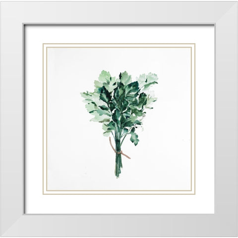 TIED UP PERSIL BUNDLE White Modern Wood Framed Art Print with Double Matting by Atelier B Art Studio