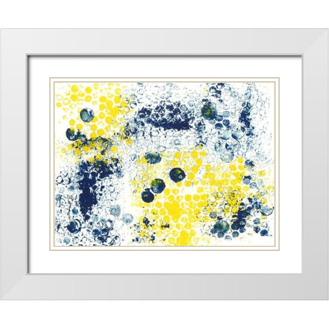You Are Here I White Modern Wood Framed Art Print with Double Matting by Carroccio, Lisa