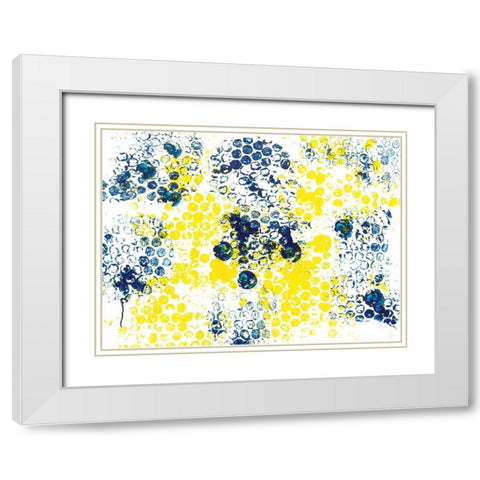 You Are Here II White Modern Wood Framed Art Print with Double Matting by Carroccio, Lisa