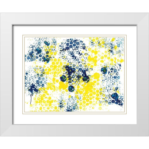 You Are Here II White Modern Wood Framed Art Print with Double Matting by Carroccio, Lisa