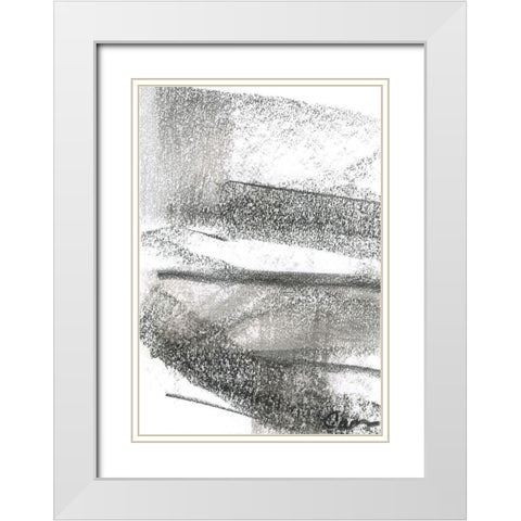 Building Bridges I White Modern Wood Framed Art Print with Double Matting by Carroccio, Lisa