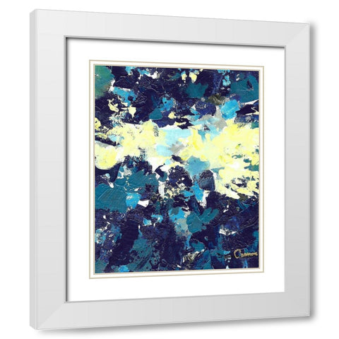 In the Clear II White Modern Wood Framed Art Print with Double Matting by Carroccio, Lisa