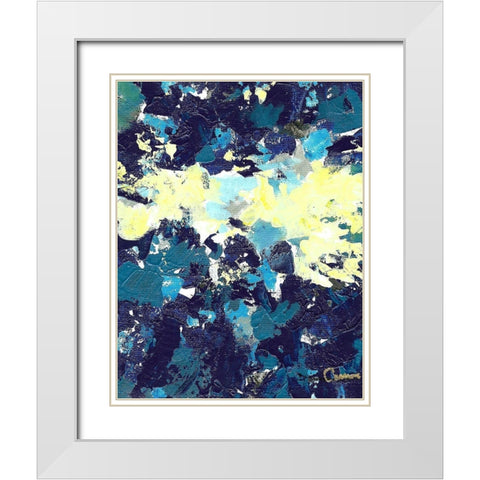 In the Clear II White Modern Wood Framed Art Print with Double Matting by Carroccio, Lisa