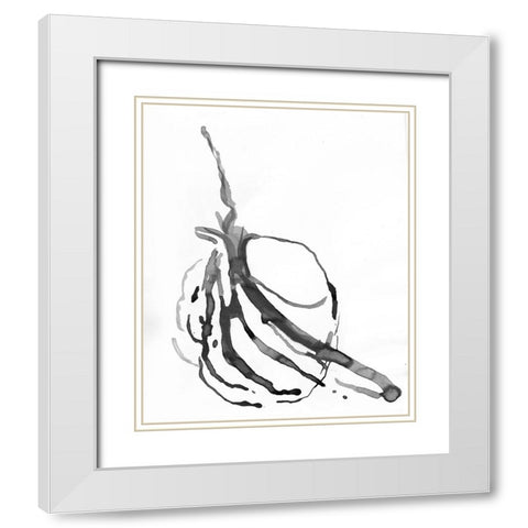 Strange Fruit I White Modern Wood Framed Art Print with Double Matting by Carroccio, Lisa