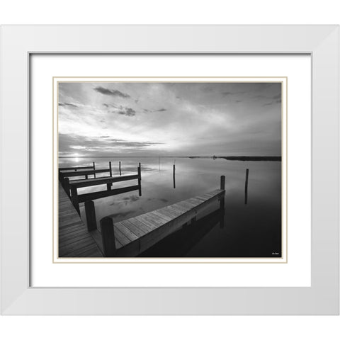 Lead the Way White Modern Wood Framed Art Print with Double Matting by Turek, Eve