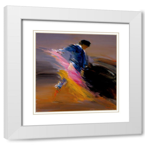 La cape White Modern Wood Framed Art Print with Double Matting by Doutreleau