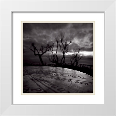 De tous les horizons White Modern Wood Framed Art Print with Double Matting by Etchepare, Alain