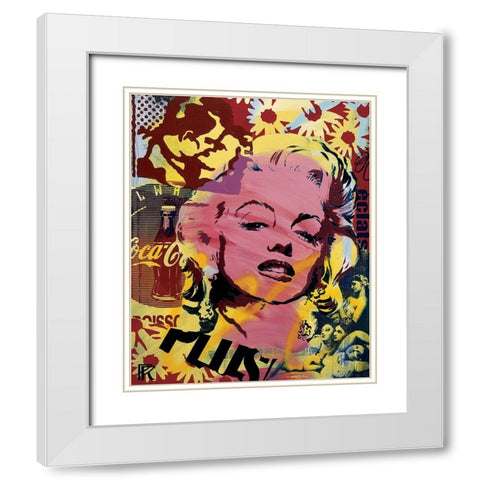 Jour de fete White Modern Wood Framed Art Print with Double Matting by Raynal, Paul