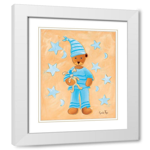 Ours dodo White Modern Wood Framed Art Print with Double Matting by Fays, Lynda