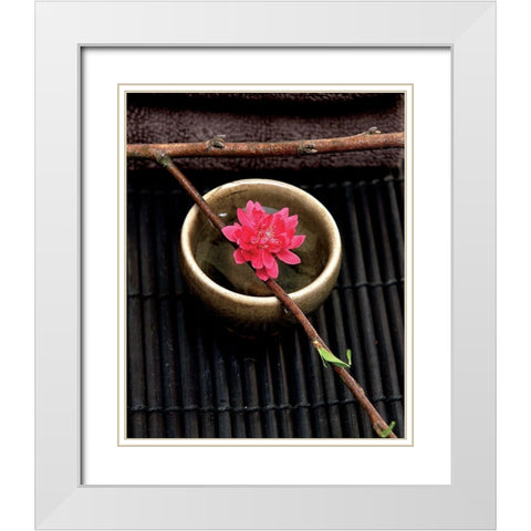 Spa concept White Modern Wood Framed Art Print with Double Matting by Photographie Collection