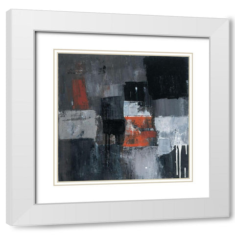 Art Collection n 66 White Modern Wood Framed Art Print with Double Matting by Trichet, Eric