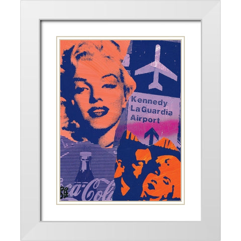 Guardia White Modern Wood Framed Art Print with Double Matting by Raynal, Paul