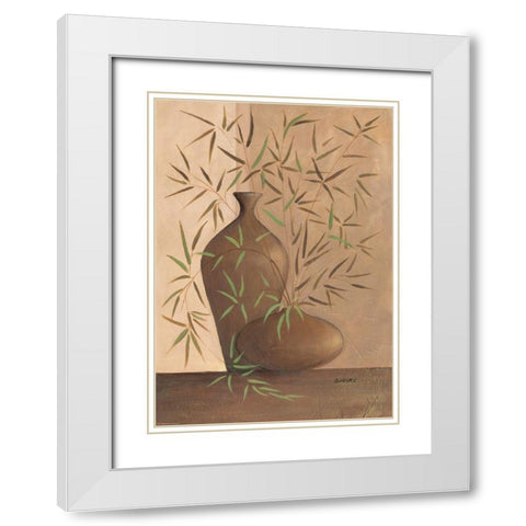 Modern Colours VI White Modern Wood Framed Art Print with Double Matting by Dahlke, Izabella