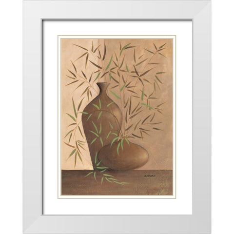 Modern Colours VI White Modern Wood Framed Art Print with Double Matting by Dahlke, Izabella
