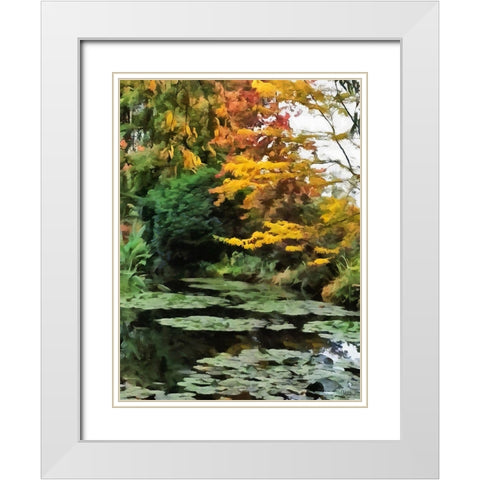 Nature in Brazil I White Modern Wood Framed Art Print with Double Matting by Medeiros, Celito