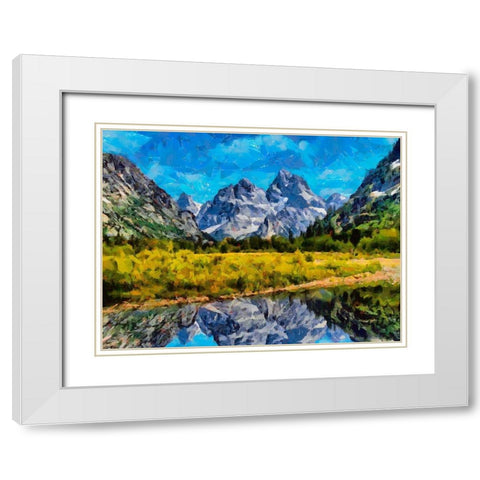 Great National Parks III White Modern Wood Framed Art Print with Double Matting by Medeiros, Celito