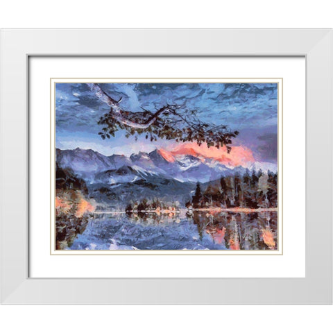 Great National Parks X White Modern Wood Framed Art Print with Double Matting by Medeiros, Celito