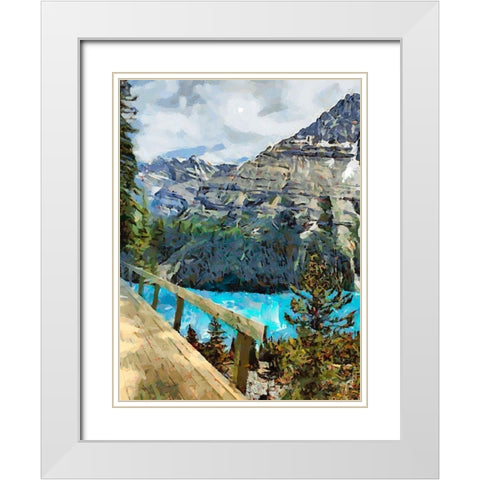 Great National Parks XXXI White Modern Wood Framed Art Print with Double Matting by Medeiros, Celito