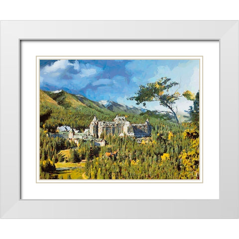 Great National Parks XXXVI White Modern Wood Framed Art Print with Double Matting by Medeiros, Celito