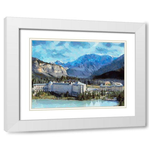Great National Parks XXXVII White Modern Wood Framed Art Print with Double Matting by Medeiros, Celito