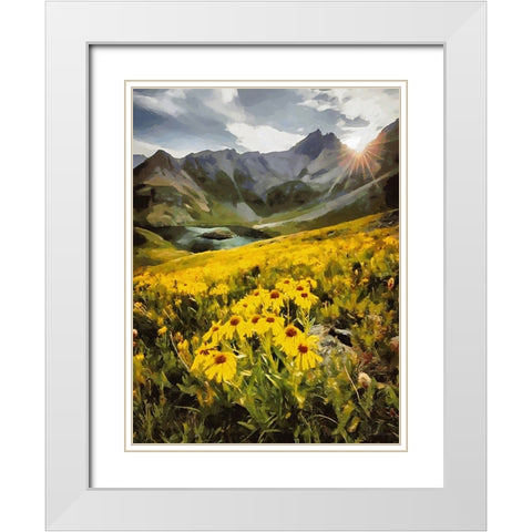 Travel Destination around the World XXVII White Modern Wood Framed Art Print with Double Matting by Medeiros, Celito