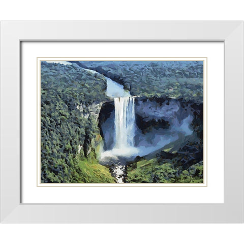 Travel Destination around the World XXXII White Modern Wood Framed Art Print with Double Matting by Medeiros, Celito