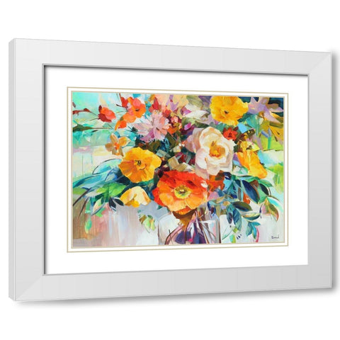 A Perfumers Dream White Modern Wood Framed Art Print with Double Matting by Bond
