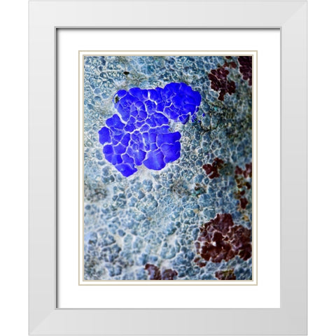 Texture Group IV White Modern Wood Framed Art Print with Double Matting by Grayscale