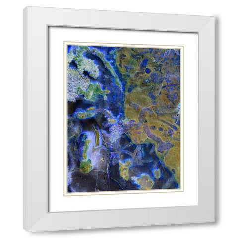 Inverted Sand I White Modern Wood Framed Art Print with Double Matting by Grayscale