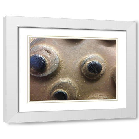 Frame Pic VI White Modern Wood Framed Art Print with Double Matting by Grayscale