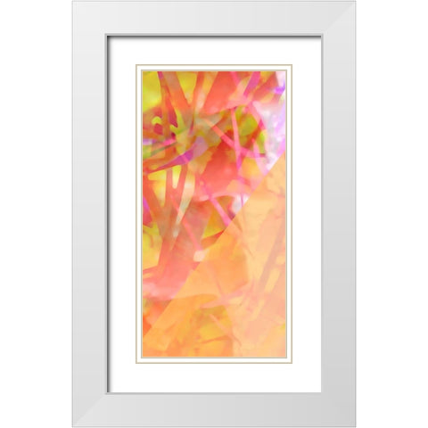Wayfinder B White Modern Wood Framed Art Print with Double Matting by Popcorn