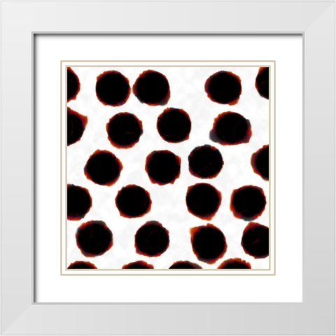 Interactions 2 White Modern Wood Framed Art Print with Double Matting by Tenoever, William