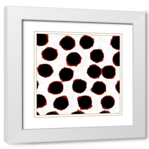 Interactions 3 White Modern Wood Framed Art Print with Double Matting by Tenoever, William