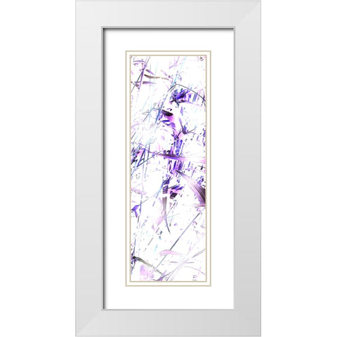 Flora Impressions 3 White Modern Wood Framed Art Print with Double Matting by Tenoever, William