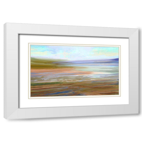 Forever I White Modern Wood Framed Art Print with Double Matting by Tienhaara, Michael