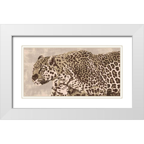 In the Wild White Modern Wood Framed Art Print with Double Matting by Cooper, Andrew