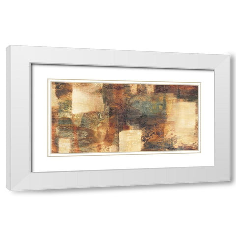 Luminous White Modern Wood Framed Art Print with Double Matting by Davidson, Aimee