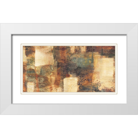 Luminous White Modern Wood Framed Art Print with Double Matting by Davidson, Aimee