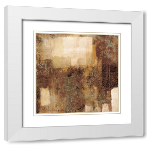 Shining Through II White Modern Wood Framed Art Print with Double Matting by Davidson, Aimee
