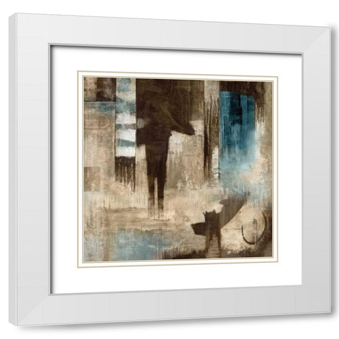 Force of Nature White Modern Wood Framed Art Print with Double Matting by Edwards, Alex