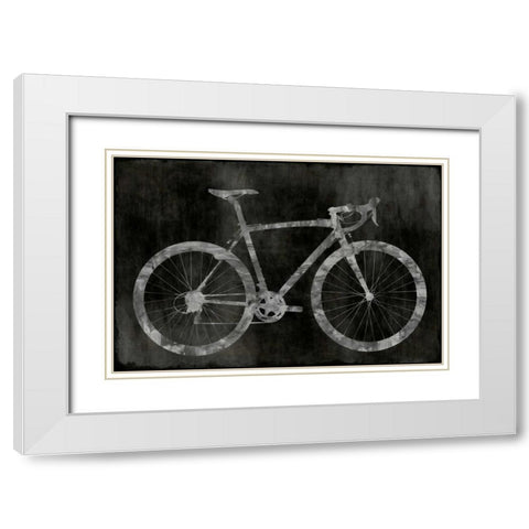 Built For Speed White Modern Wood Framed Art Print with Double Matting by Wade, Amanda
