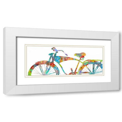 Cruiser I White Modern Wood Framed Art Print with Double Matting by Wade, Amanda