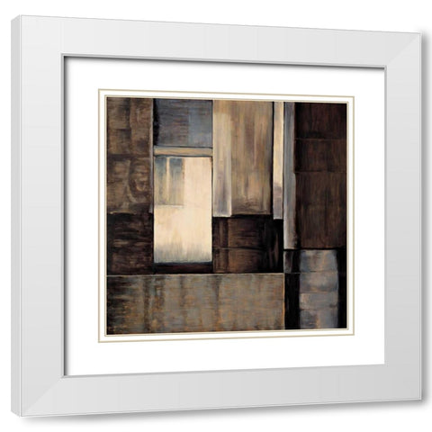 Spellbound I White Modern Wood Framed Art Print with Double Matting by Summers, Aaron